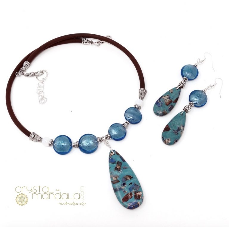 Gioielli Crystal-Mandala, #CrystalMandala_gioielli, Crystal Mandala Gioielli, fine handmade jewelry, beaded necklace, Ciondolo cristalli, Beading Pendant, bead embroidery - by #machegioia® - #crystal-mandala.com gioielli fatti a mano, gioielli con cristalli, Enchanted collection, gioielli in tessitura, gioielli su commissione
