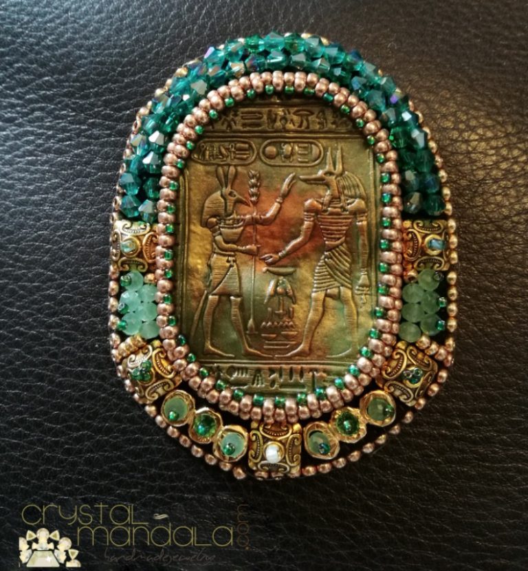 Egyptian Jewelry Brooch